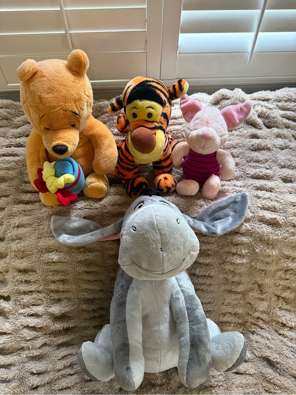 Disney Winnie the Pooh Plush Toy Set -
